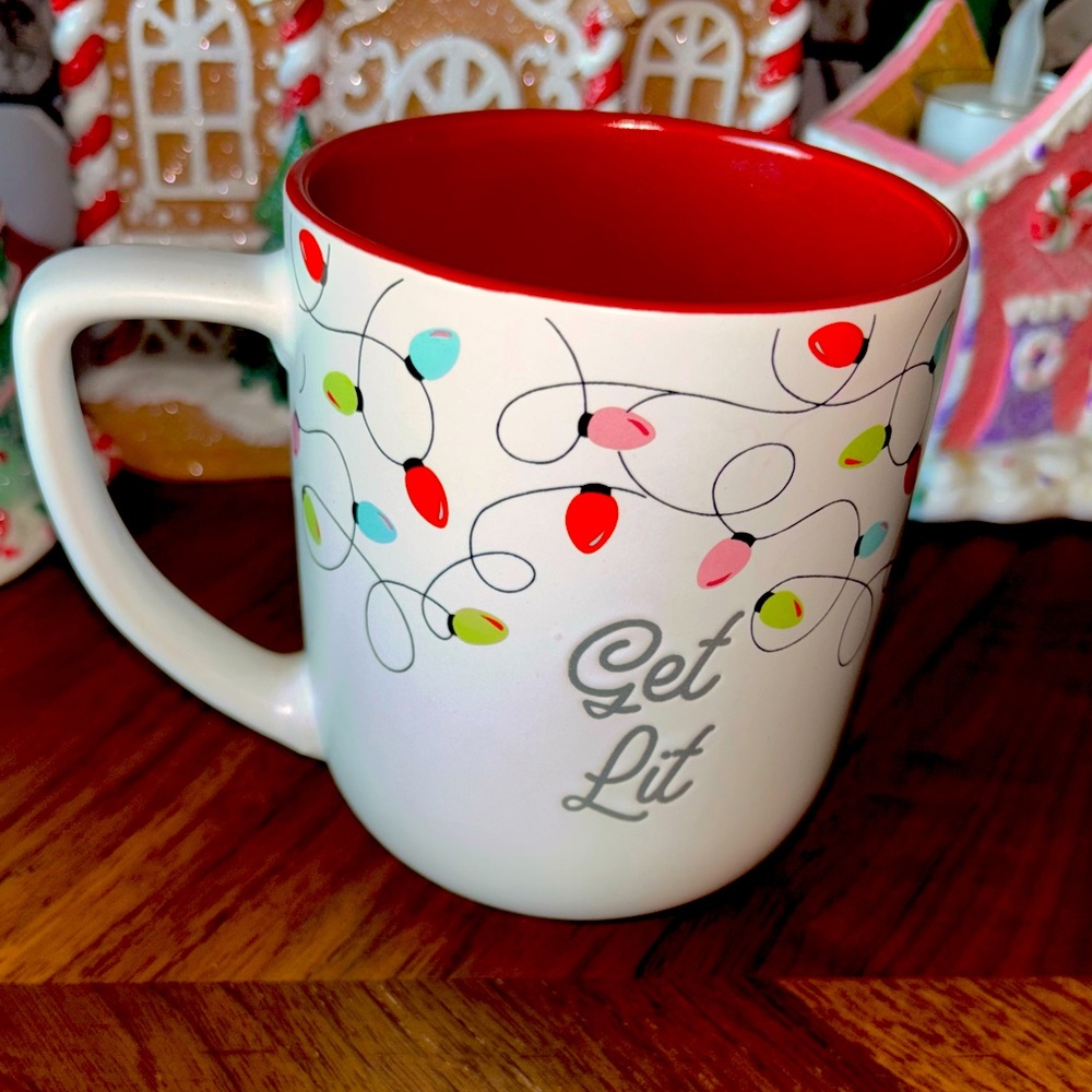 Christmas “Get Lit” Coffee Mug